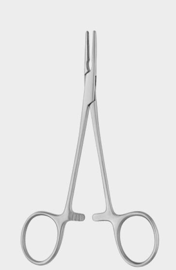 Кровоспинний затискач ХОЛСТЕДА (HALSTED) типу «москіт» 12 см (cm), вигнутий